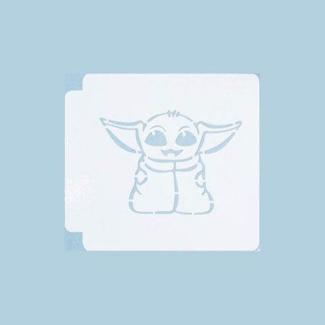 Star Wars Mandolorian - Baby Yoda 783- B619 Stencil