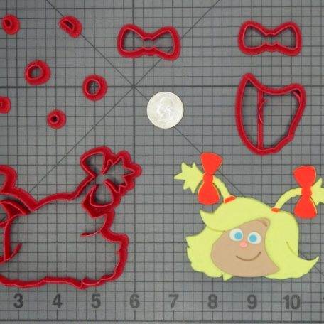 The Grinch - Cindy Lou Who Head 266-C905 Cookie Cutter Set