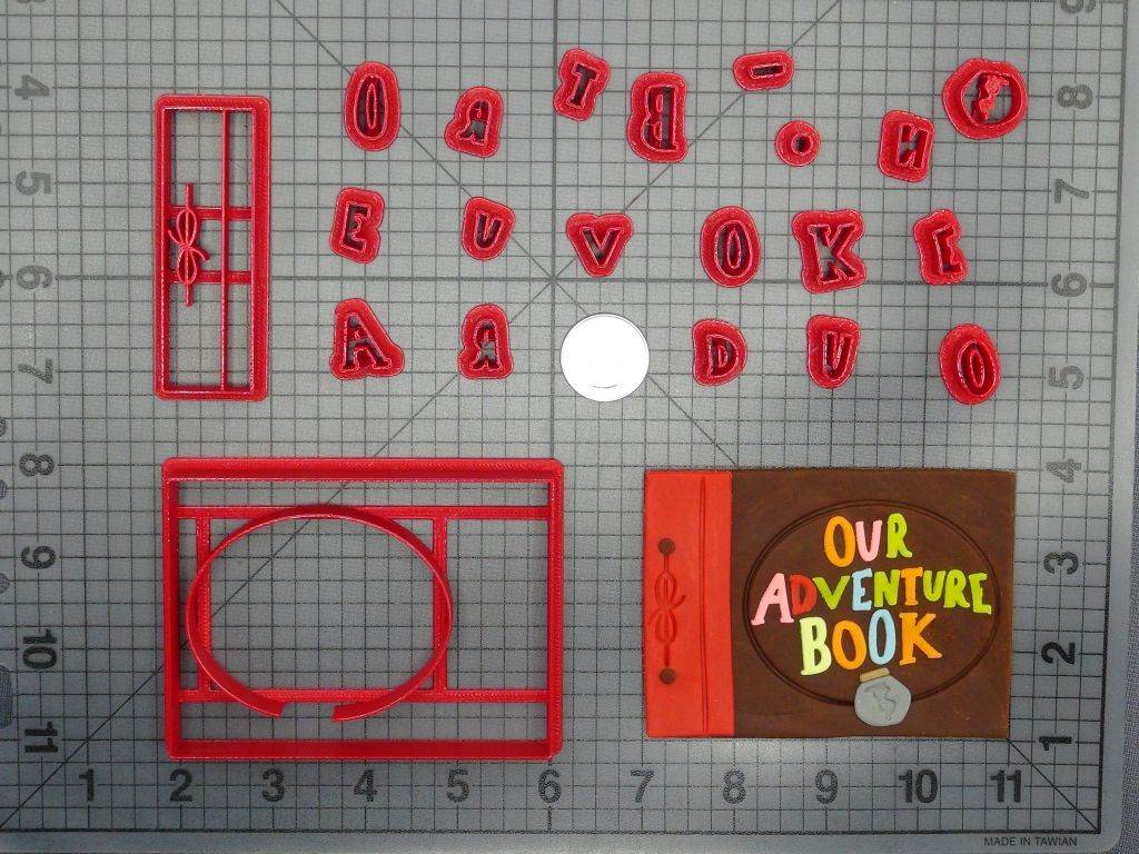Up - Our Adventure Book 266-C999 Cookie Cutter Set