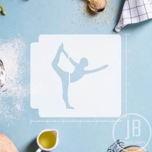 Yoga Pose 783-B530 Stencil