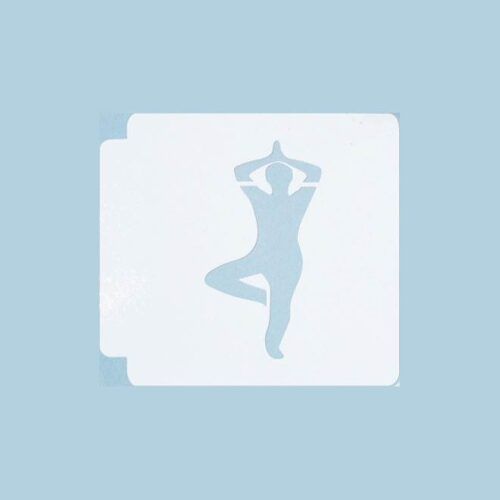 Yoga Pose 783-B531 Stencil