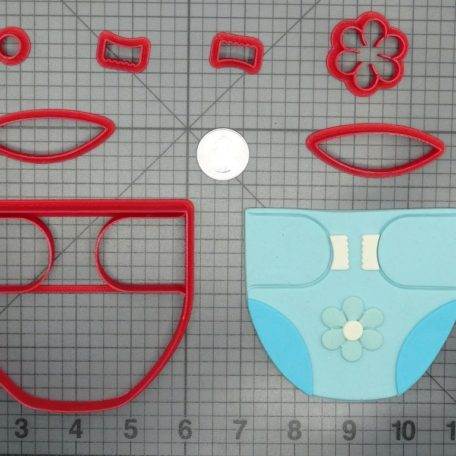 Diaper 266-D062 Cookie Cutter Set