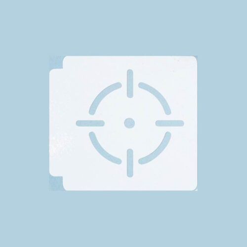 Gun Target 783-B908 Stencil