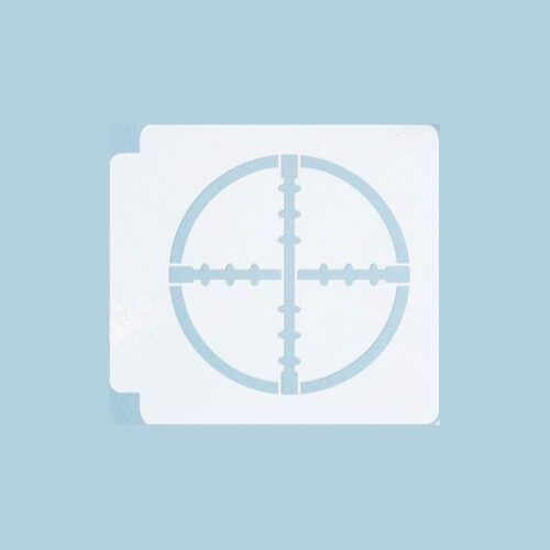 Gun Target 783-B909 Stencil