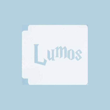 Harry Potter Lumos Word 783-C126 Stencil