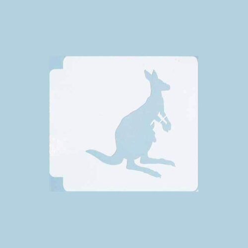 Kangaroo and Joey Body 783-C013 Stencil Silhouette