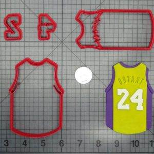 Kobe Bryant 24 Jersey 266-D103 Cookie Cutter Set