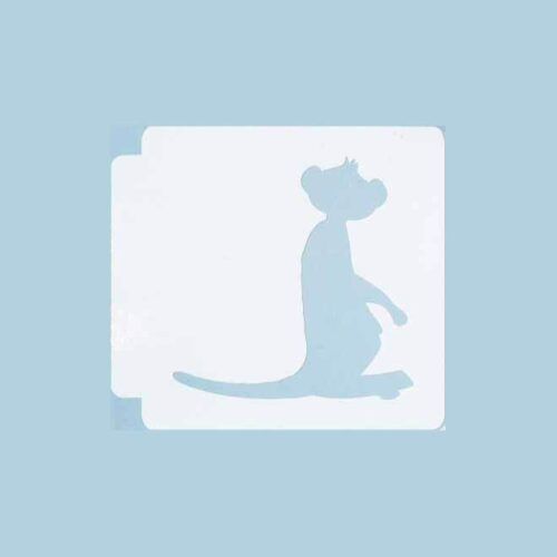 Meerkat Body 783-C006 Stencil Silhouette
