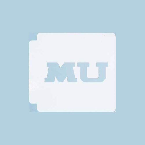 Monsters Inc - MU Logo 783-B966 Stencil