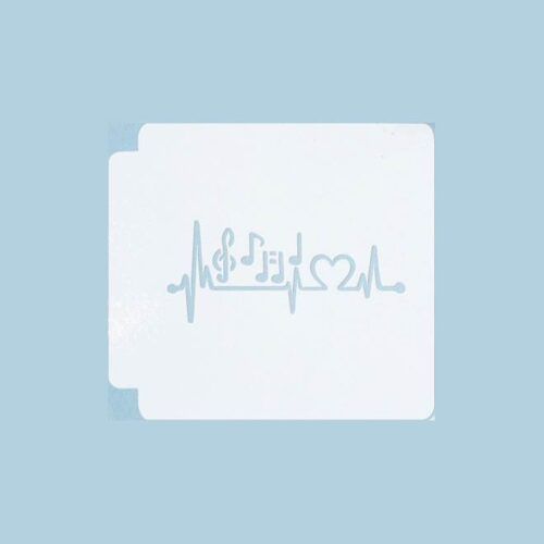 Music Pulse 783-C069 Stencil