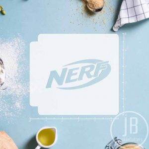 Nerf Logo 101 Cookie Cutter