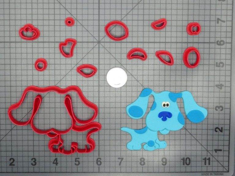 Blues Clues - Blue Body 266-D240 Cookie Cutter Set