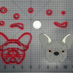 Dog - French Bulldog Head 266-D212 Cookie Cutter Set