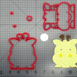 Giraffe Head 266-D223 Cookie Cutter Set