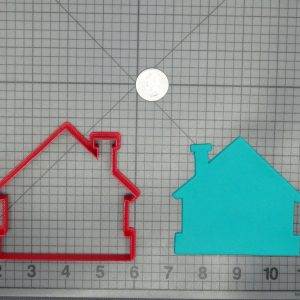 House 266-D196 Cookie Cutter Silhouette