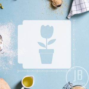 Potted Flower 783-C082 Stencil