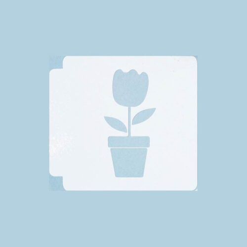 Potted Flower 783-C082 Stencil