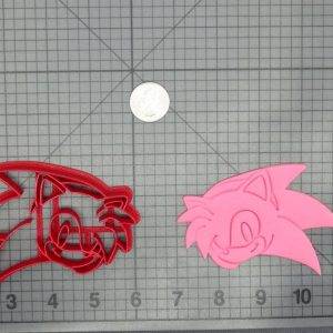 Sonic the Hedgehog - Amy Rose Head 266-D162 Cookie Cutter