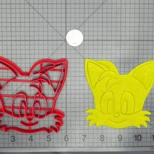 Sonic the Hedgehog - Tails Head 266-D164 Cookie Cutter