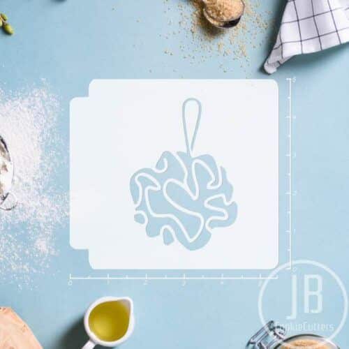 Bath Loofa 783-C239 Stencil
