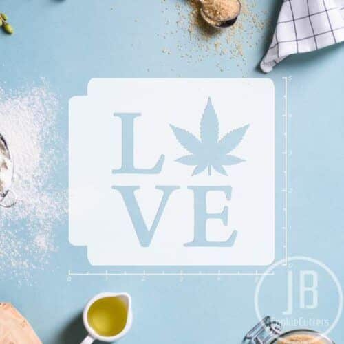 Leaf Love 783-C183 Stencil