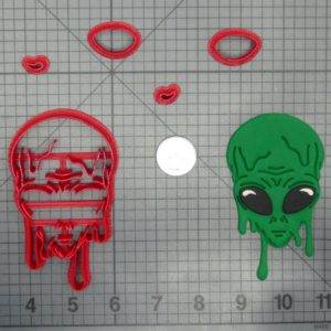 Alien Melting 266-D355 Cookie Cutter Set