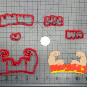 Arm Muscles 266-D276 Cookie Cutter Set