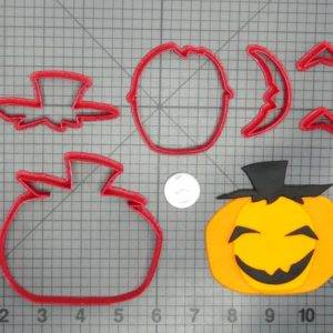 Halloween - Jack O' Lantern 266-D845 Cookie Cutter Set