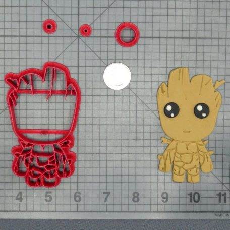 Baby Groot Body 266-D462 Cookie Cutter Set