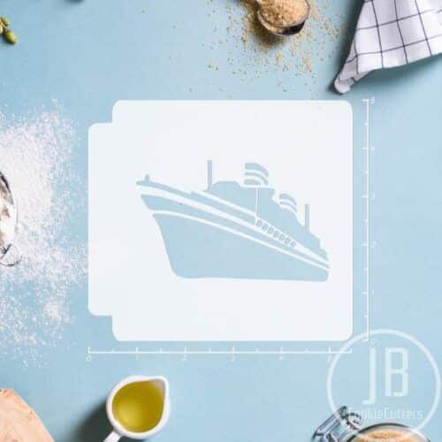 Cruise Ship 783-C114 Stencil