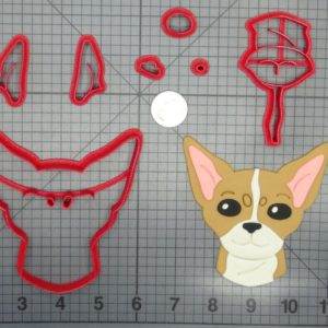 Dog - Chihuahua Face 266-D257 Cookie Cutter Set