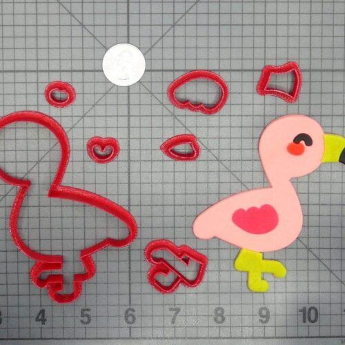 Flamingo Body 266-D366 Cookie Cutter Set