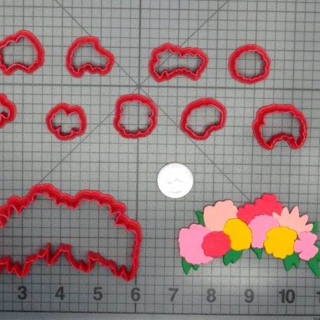 Flower Crown 266-D167 Cookie Cutter Set