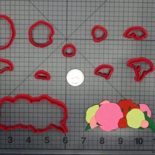 Flower Crown 266-D168 Cookie Cutter Set