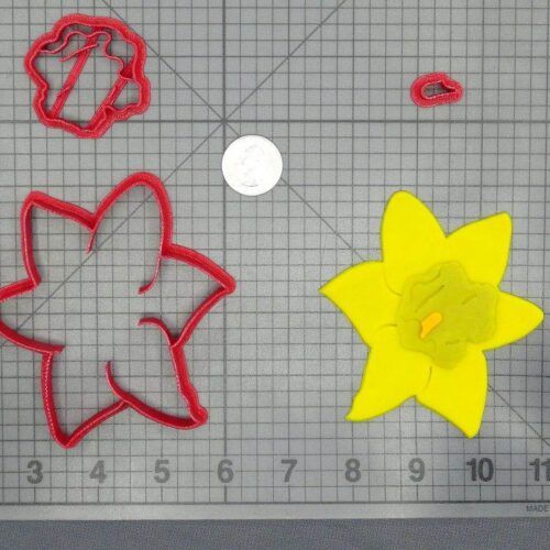 Flower - Daffodil 266-D435 Cookie Cutter Set