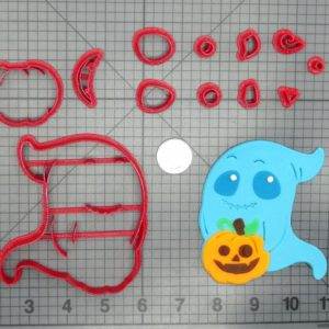 Halloween - Ghost With Jack O' Lantern 266-D849 Cookie Cutter Set