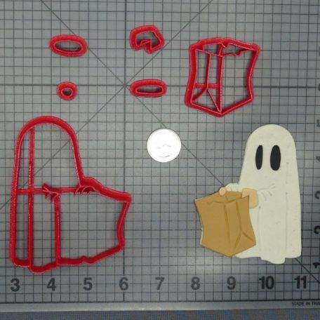 Halloween - Trick or Treating Ghost 266-D897 Cookie Cutter Set