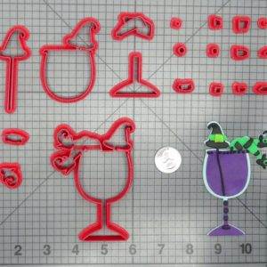 Halloween - Witch Drink 266-D838 Cookie Cutter Set