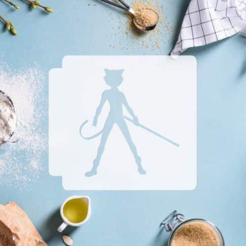 Miraculous Ladybug - Cat Noir 783-C346 Stencil Silhouette