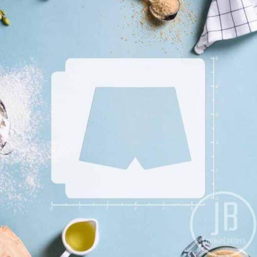 Shorts 783-B952 Stencil Silhouette