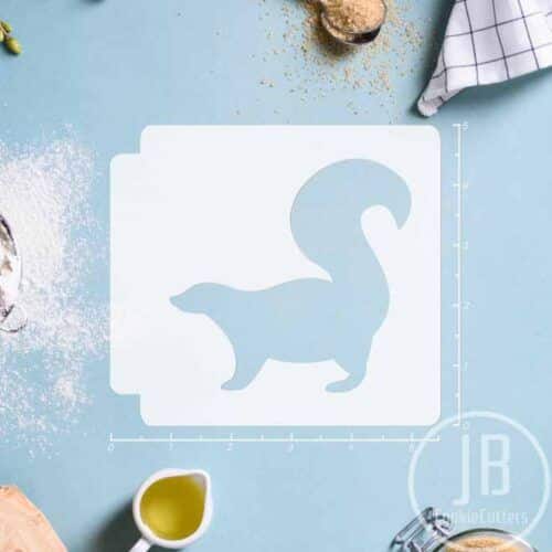 Skunk 783-B956 Stencil Silhouette