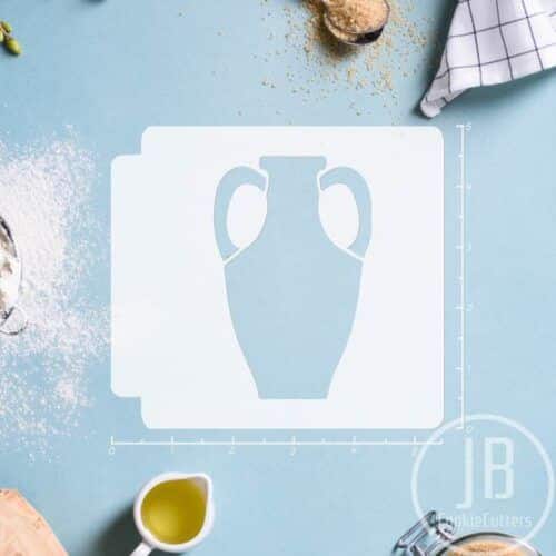 Vase 783-B905 Stencil Silhouette