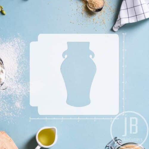 Vase 783-B906 Stencil Silhouette