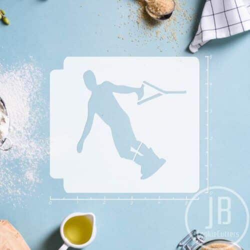 Wakeboarding 783-B873 Stencil