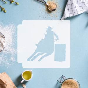 Barrel Horse Racing 783-C383 Stencil