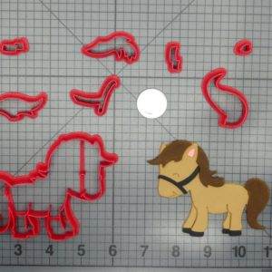 Horse Body 266-D228 Cookie Cutter Set