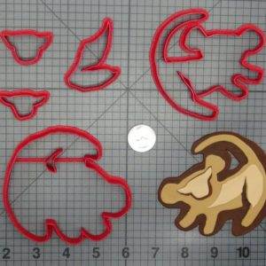 Lion King - Simba 266-D474 Cookie Cutter Set