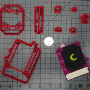 Magical Spell Book 266-D952 Cookie Cutter Set