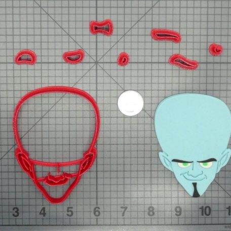 Megamind Head 266-D310 Cookie Cutter Set