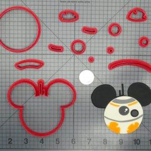 Mickey Mouse BB-8 266-D284 Cookie Cutter Set